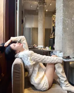 แบมบู แมงปอ ลุคคาเฟ่โทนละมุน